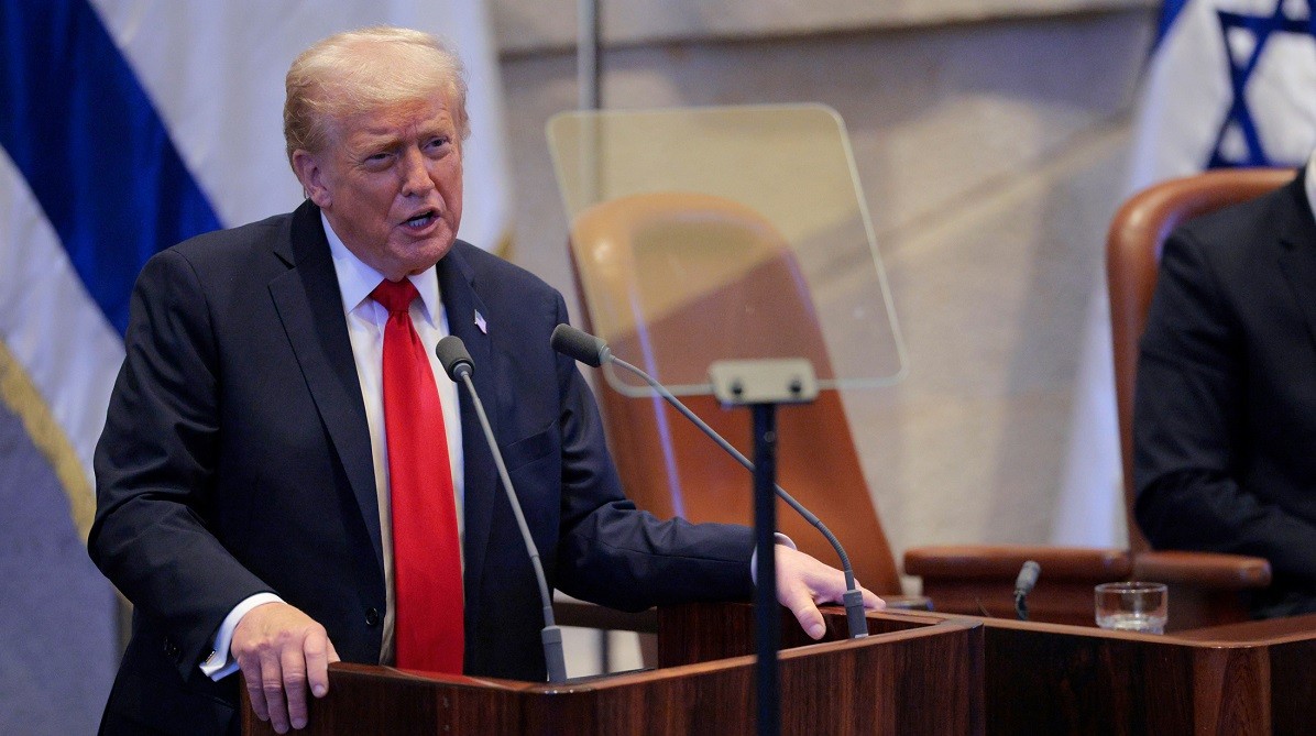 Trump hails ‘dawn of a new Middle East’ in Knesset speech